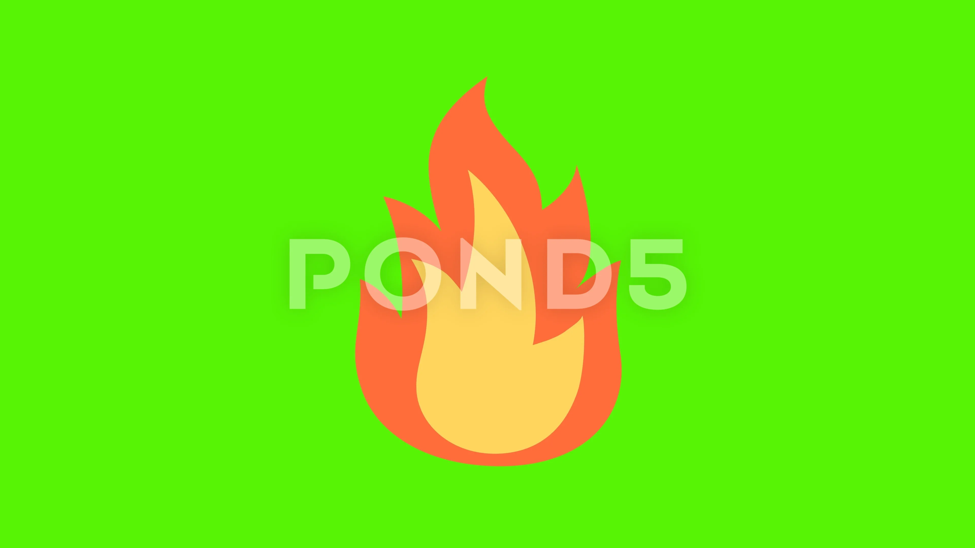 Animated Red And Yellow Liquid Fire Transparent, Animated Fire