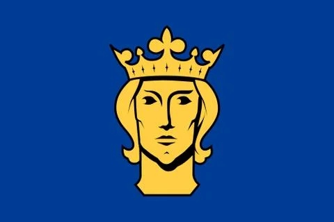 Simple flag. Correct size, proportion, colors イラスト素材