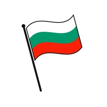 Simple flag icon Stock Illustration