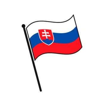 Simple flag icon Stock Illustration