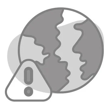 A simple, flat design calendar icon highlighting important dates marked in red, Stock Illustration