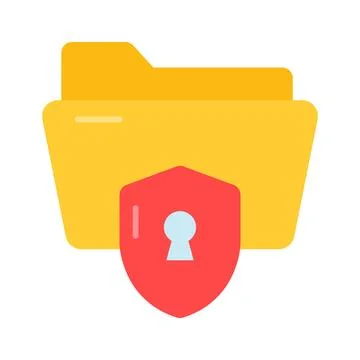 A simple, flat design calendar icon highlighting important dates marked in red, Stock Illustration