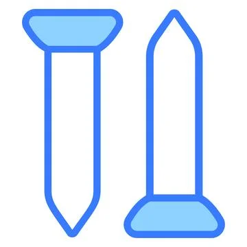 A simple flat icon of a laptop with a large red play button on the screen, Stock Illustration