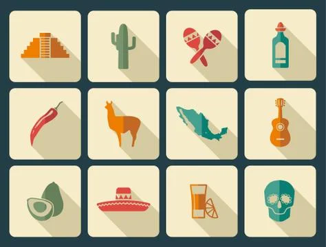 Simple flat icon microscope Stock Illustration