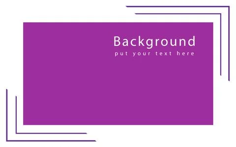 Simple flat purple background Stock Illustration