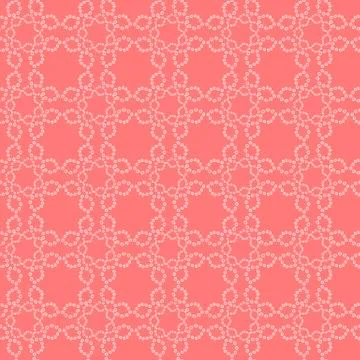 Simple floral lace seamless vector pattern, background 스톡 일러스트