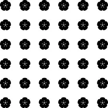 Simple floral spring pattern for printing on fabric or for web design. 스톡 일러스트