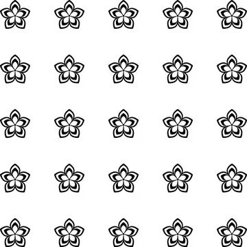 Simple floral spring pattern for printing on fabric or for web design. 스톡 일러스트