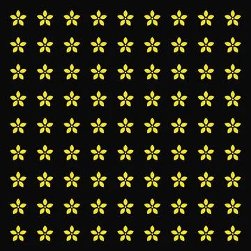 Simple floral spring pattern for printing on fabric or for web design. Stock Illustration