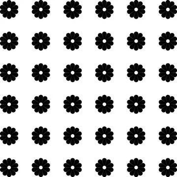 Simple floral spring pattern for printing on fabric or for web design. イラスト素材