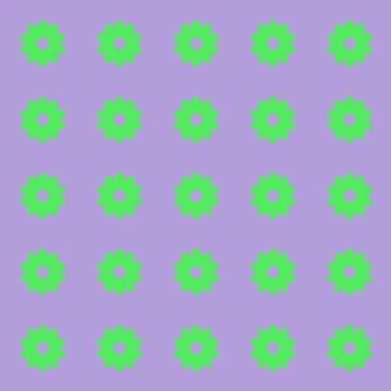 Simple floral spring pattern for printing on fabric or for web design. Illustrazione stock