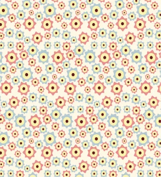 Simple flower background Stock Illustration