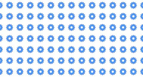 Simple Flower Fabric painting Pattern Background for web or print. Floral spring Stock Illustration