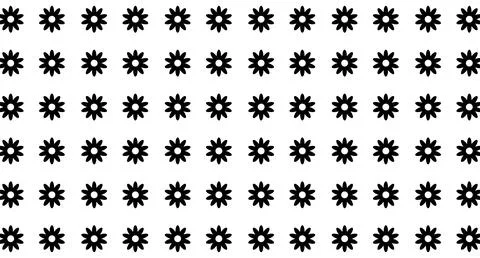 Simple Flower Fabric painting Pattern Background for web or print. Floral spring Stock Illustration