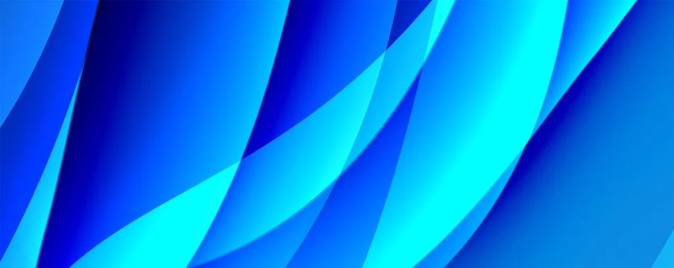 Simple fluid color gradient abstract background with dynamic wave line effect イラスト素材