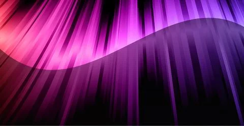 Simple fluid color gradient abstract background with dynamic wave line effect Stockillustratie