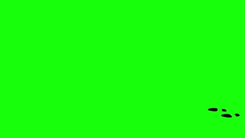 Simple footsteps Stock Footage 274306680