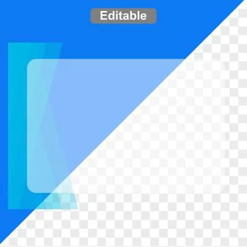 Simple frame for certificates and awards Illustrazione stock