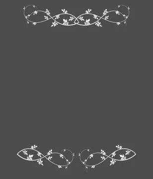 Simple frame on gray background rose hips for sale Stock Illustration