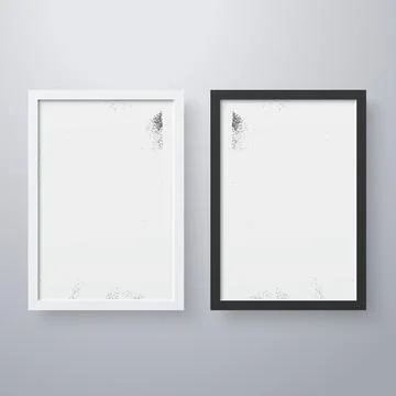 Simple frame with grunge texture style Stock-Illustration