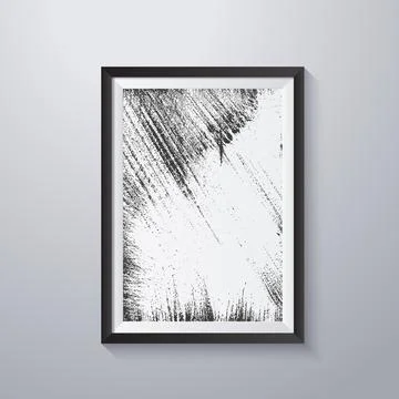 Simple frame with grunge texture style Stock-Illustration