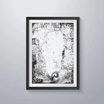 Simple frame with grunge texture style Stock-Illustration