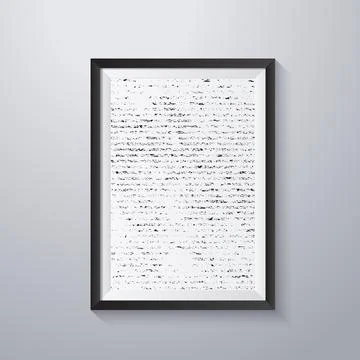 Simple frame with grunge texture style Stock-Illustration