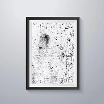Simple frame with grunge texture style Stock-Illustration