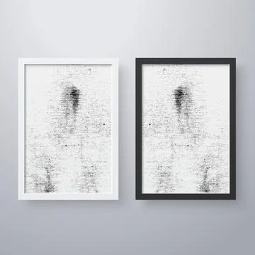 Simple frame with grunge texture style Stock-Illustration