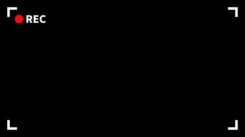 Simple frame indicating recording in progress Stock Illustration