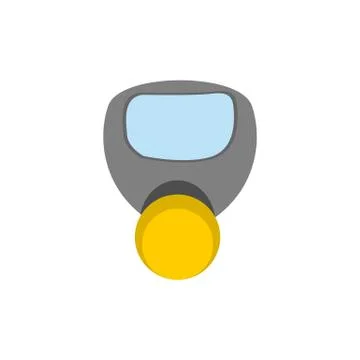 Simple Gas Mask Vector Illustration Graphic Stock Illustration