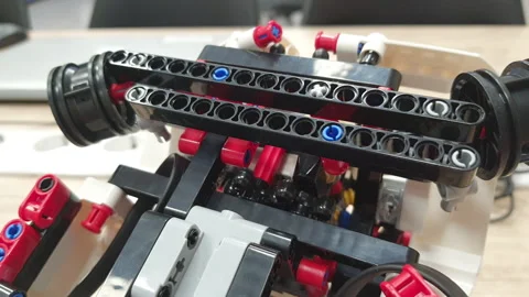 Simple gear mechanisms. Stock Footage 144428161