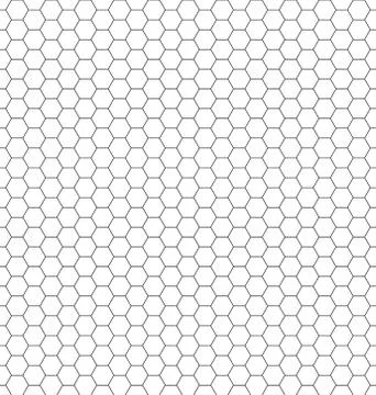 Simple geometric background with hexagonal cell texture Stock Illustration