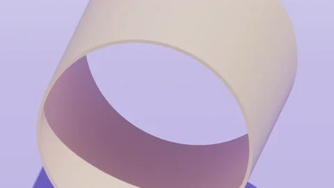 Simple geometric form animation Stock Footage 159820452