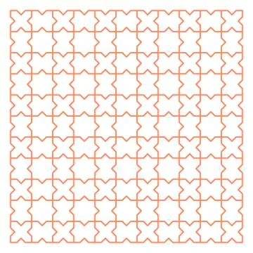 Simple geometric jalousie background in plain style. Flat. Stock Illustration