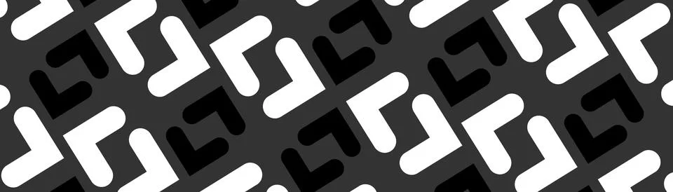 Simple geometric pattern background. Modern dark abstract vector texture. Stock Illustration