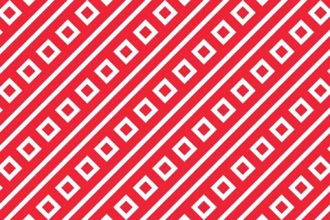 Simple geometric pattern in the colors of the national flag of Austria Illustrazione stock