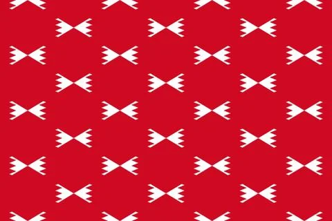 Simple geometric pattern in the colors of the national flag of Bahrain Illustrazione stock