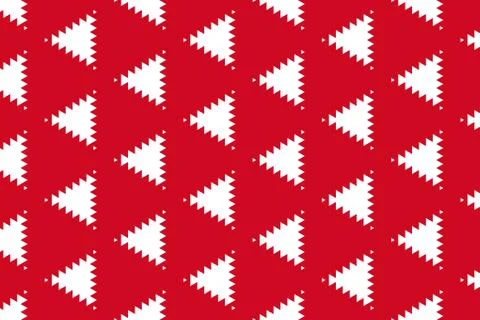 Simple geometric pattern in the colors of the national flag of Bahrain Illustrazione stock