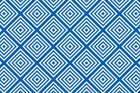 Simple geometric pattern in the colors of the national flag of Greece Stock Illustration