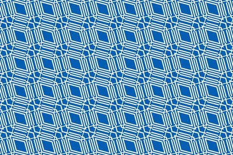 Simple geometric pattern in the colors of the national flag of Greece Stock Illustration