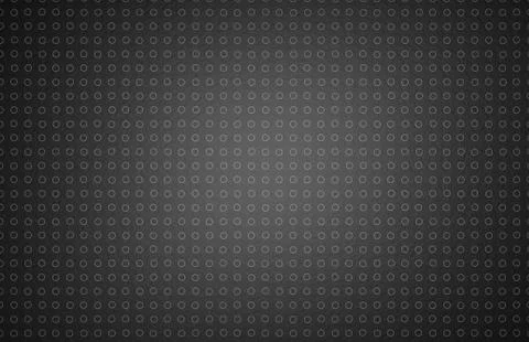 Simple Geometric Pattern in Gray Circles on a Black Satin Surface. Abstract B 스톡 일러스트