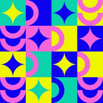 Simple geometric pattern 스톡 일러스트