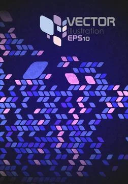 Simple Geometric Pattern. Simple Geometric Pattern. Vector Illustration. E... Stock Photos