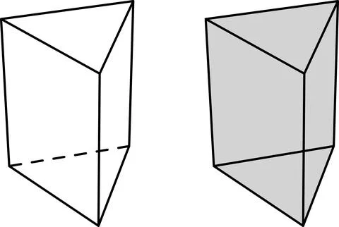 Simple Geometric Polygon Shape Icon Set with sharp and rounded corner 스톡 일러스트