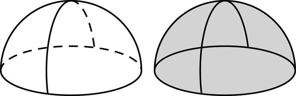 Simple Geometric Polygon Shape Icon Set with sharp and rounded corner Stock Illustration