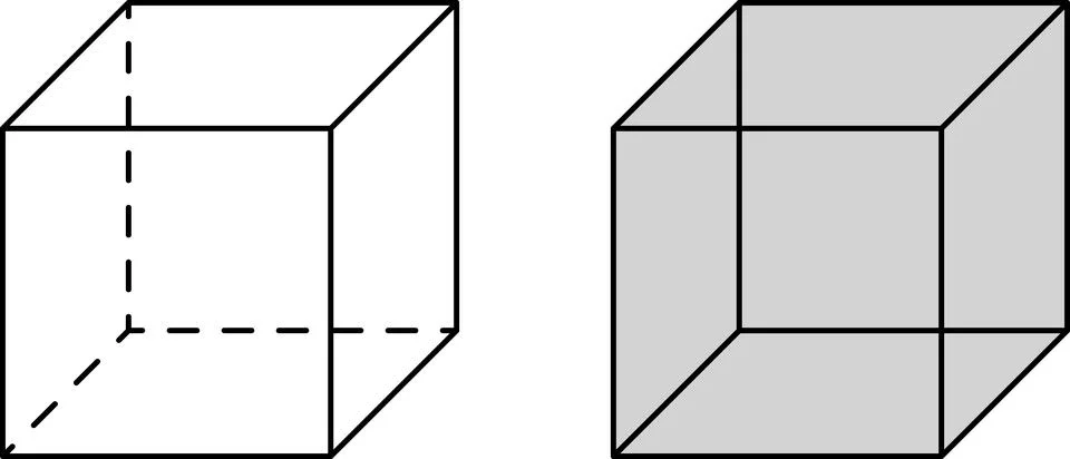 Simple Geometric Polygon Shape Icon Set with sharp and rounded corner イラスト素材