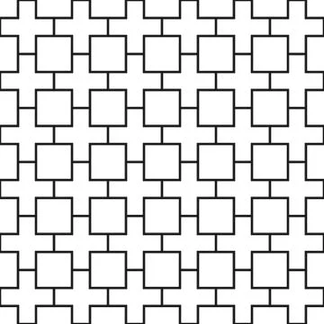Simple geometric seamless pattern. Illustrazione stock