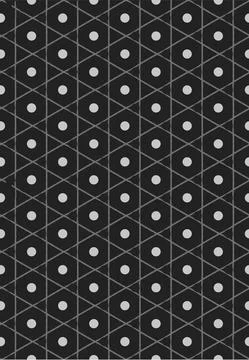 Simple Geometric seamless pattern with lines and dots. Seamless vector 库存插图