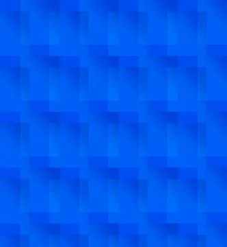 Simple geometric seamless pattern with squares in blue. Stock Illustration